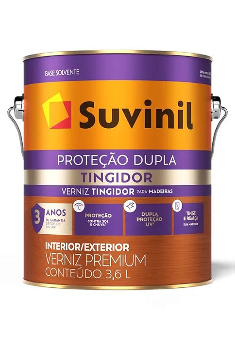 SUVINIL VERNIZ TINGIDOR IMBUIA 3,6LTS
