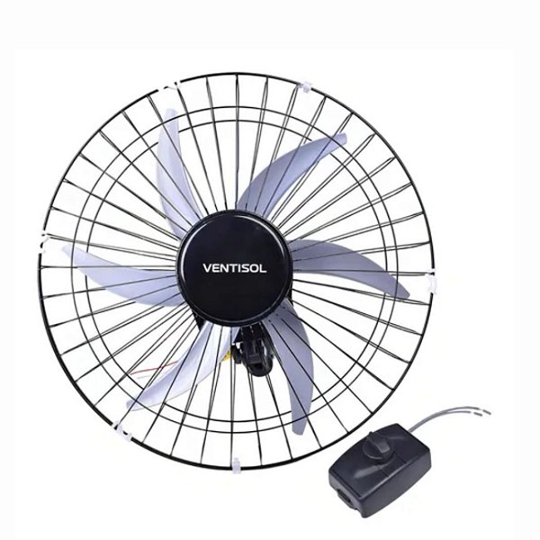 VENTILADOR OSC PAREDE 50CM STEEL PREMIUN BIVOLT