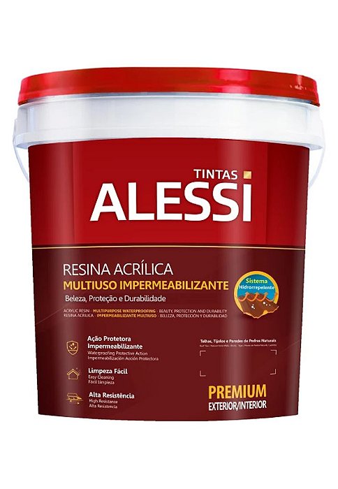 ALESSI RESINA AGUA P USO MULTIUSO INCOLOR 3,6L