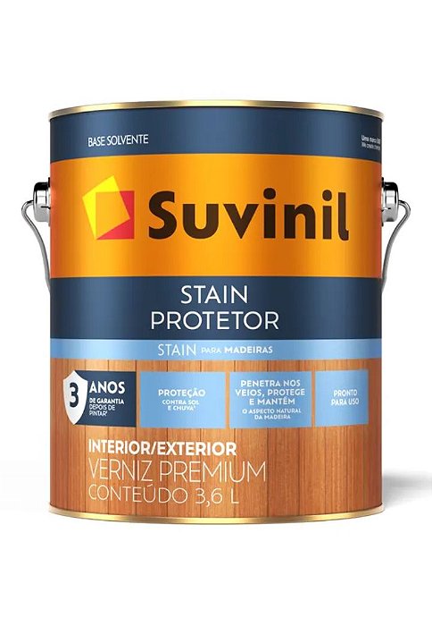 SUVINIL VERNIZ STAIN IMBUIA 3,6LT