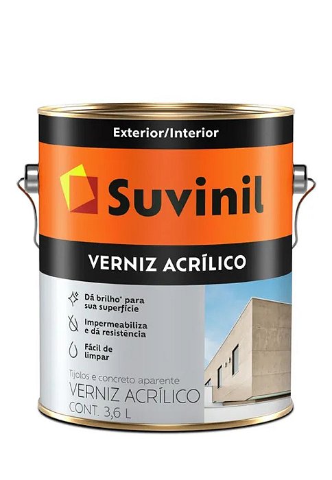 SUVINIL VERNIZ ACRILICO 3,6LTS