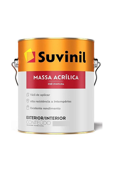 SUVINIL MASSA ACRILICA 0,9LTS 1,3KGS