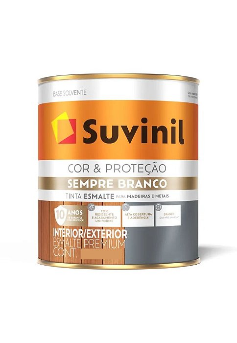 SUVINIL ESMALTE ACETINADO SEMPRE BRANCO 0,9LT