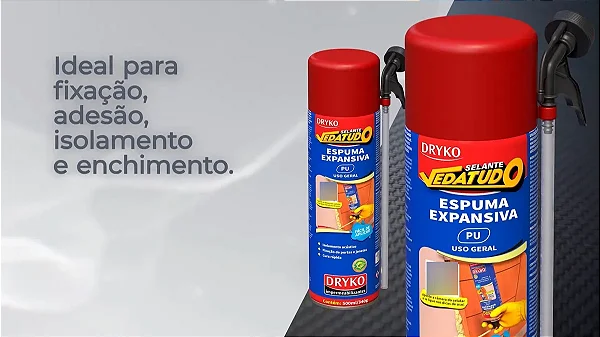 ESPUMA EXPANSIVA 300ML 190G - DRYKO