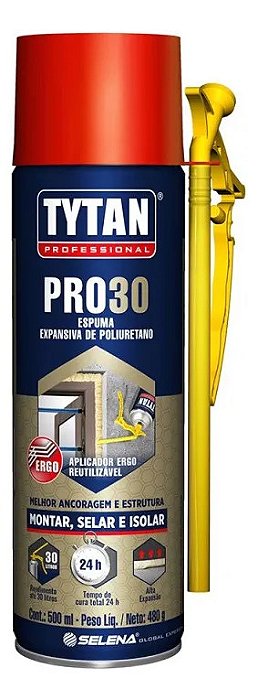 ESPUMA TYTAN PRO 30 500ML/480G