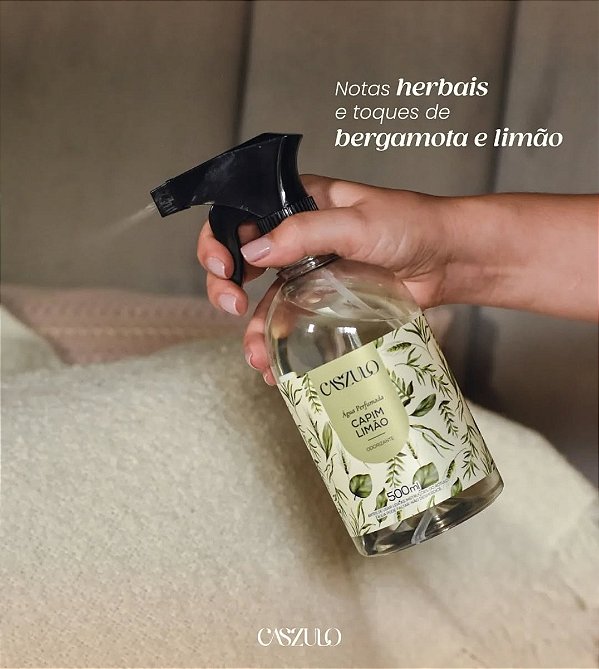 AGUA PERF.500ML CASZULO  BAMBU ORIENTAL VIA AROMA