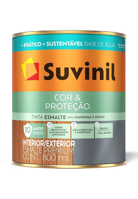 SUVINIL BASE A ESMALTE SECA RAPIDO BRIL. 0,800LTS