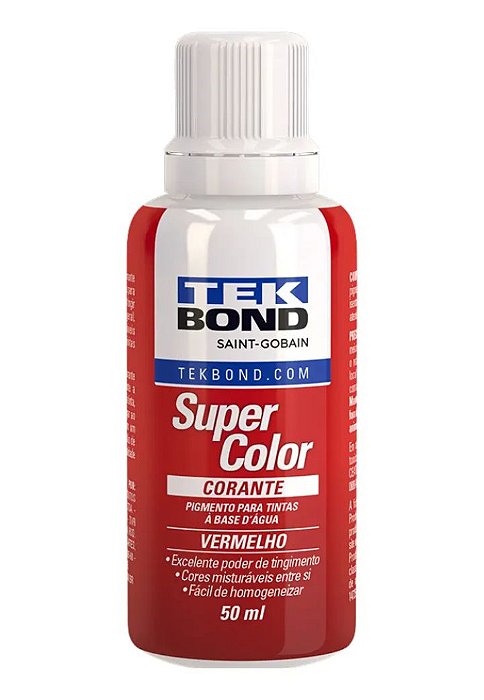 CORANTE LIQUIDO VERMELHO - TEKBOND