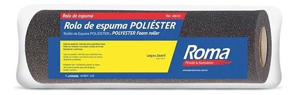 ROLO POLIESTER S/CABO 23 CM REF: 430.23 -ROMA