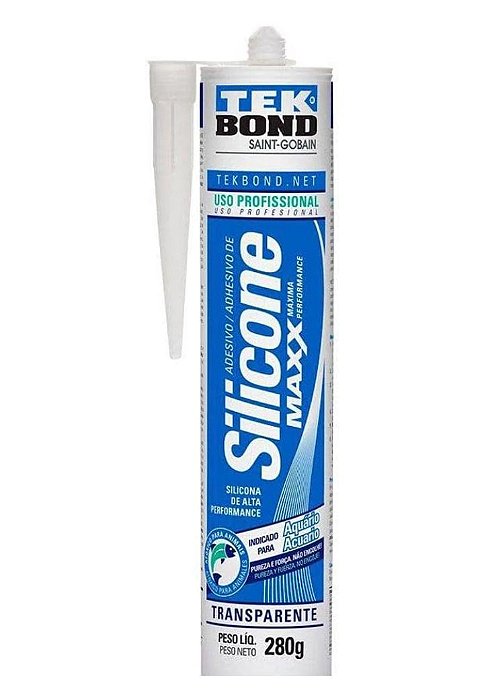 ADESIVO DE SILICONE ACETICO MAXX 280G CARTUCHO