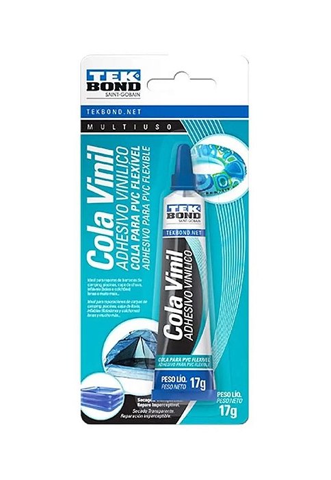 ADESIVO COLA VINIL 17G BLISTER - TEKBOND