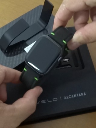 Alvelo Concept | Alcantara®  - (Black - Green)