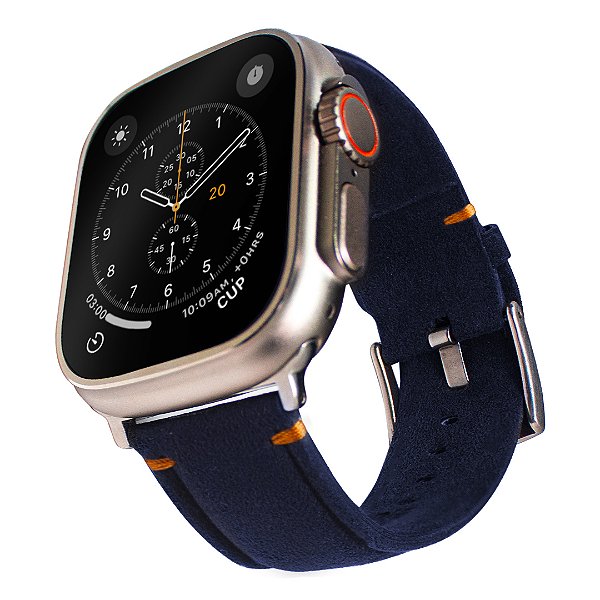 Alvelo Concept | Alcantara®  - Apple Watch Ultra (Blue - Orange)