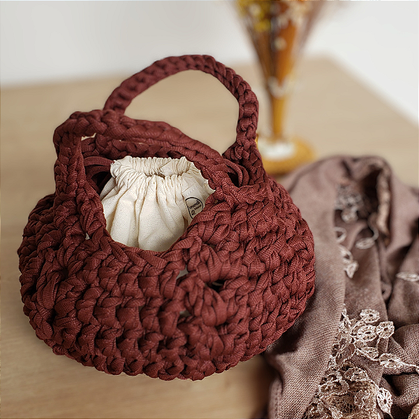 Bolsa de Crochê Moon