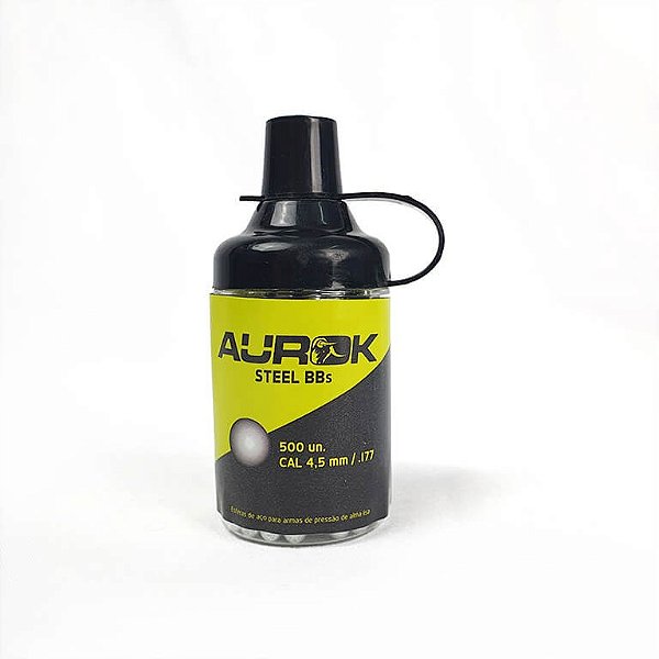 Steel BBs Aurok 4.5 C/ 500un