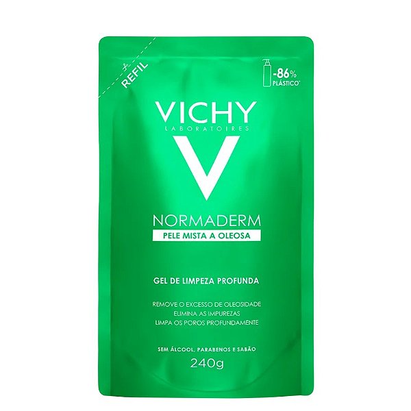 Gel de Limpeza Profunda Vichy Normaderm Refil - 240g