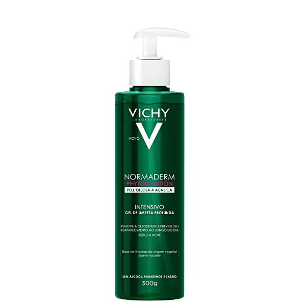 Vichy Normaderm Phytosolution Intensivo - Gel de Limpeza Profunda 300g