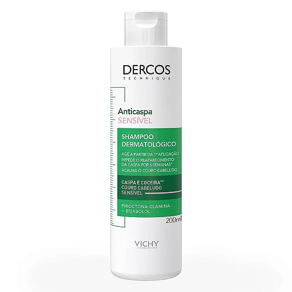 Vichy Dercos Anticaspa Sensível Shampoo - 200ml