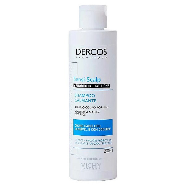 Shampoo Limpeza Calmante Vichy – Dercos Sensi Biotic - 200ml