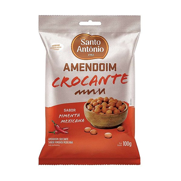 AMENDOIM CROCANTE PIMENTA MEXICANA PCT 100G