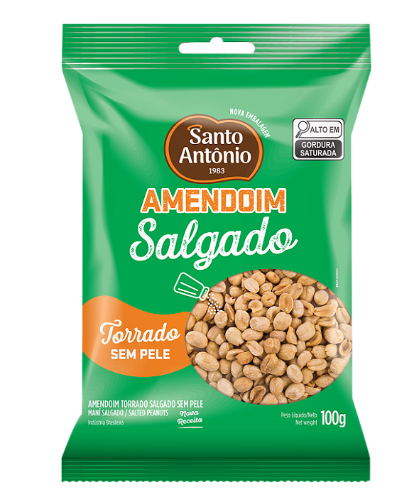 AMENDOIM SALGADO PCT 100G