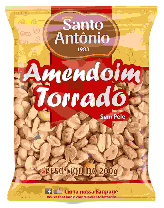 AMENDOIM TORRADO S/ PELE PCT 200G