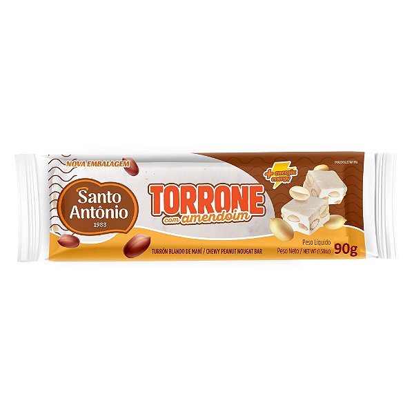 TORRONE C/ AMENDOIM 90G