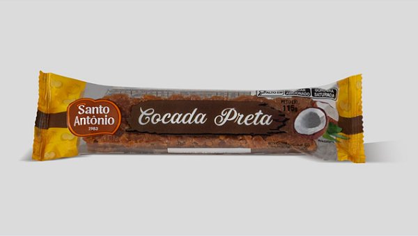 COCADA PRETA BARRA 115G