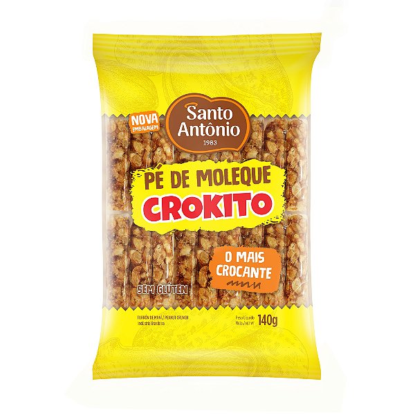 PÉ DE MOLEQUE CROKITO PCT 140G