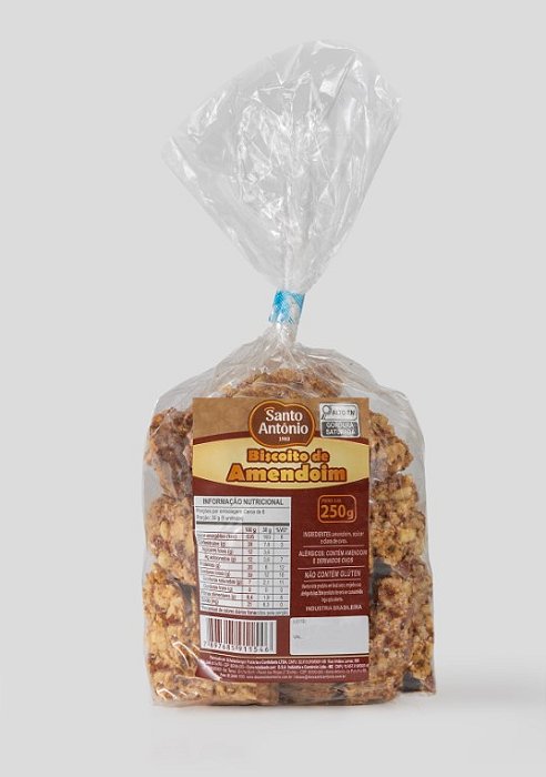 BISCOITO DE AMENDOIM PCT 250G