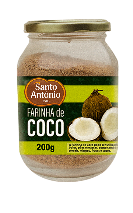 FARINHA DE COCO VIDRO 200G