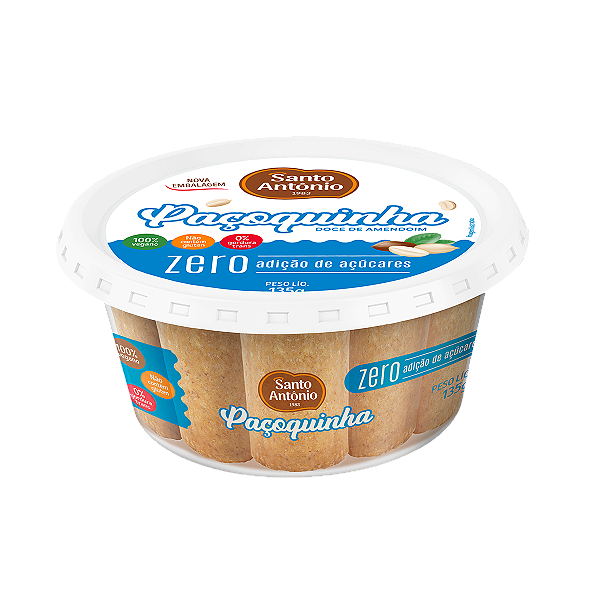 PAÇOCA ROLHA ZERO POTE 135G