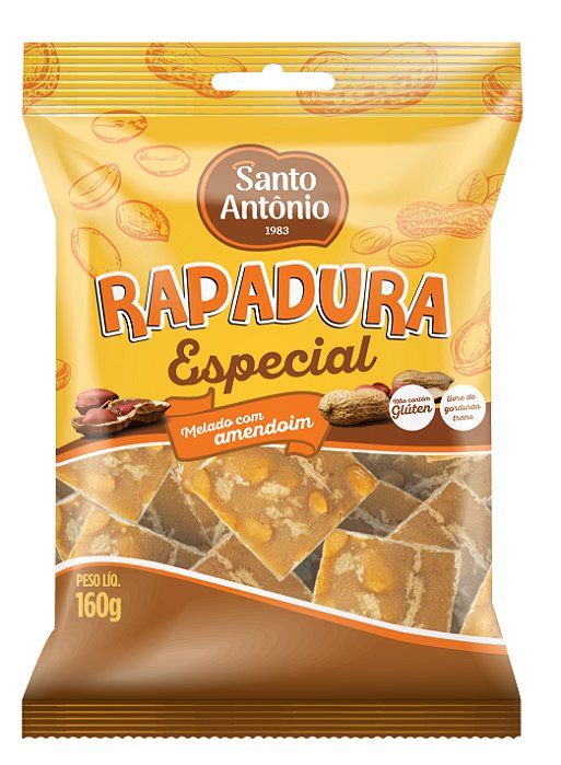 RAPADURA ESPECIAL PEDAÇOS PCT 160G