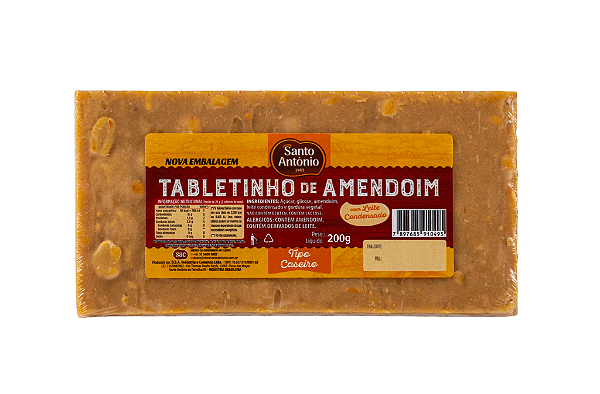 TABLETE DE AMENDOIM 200G