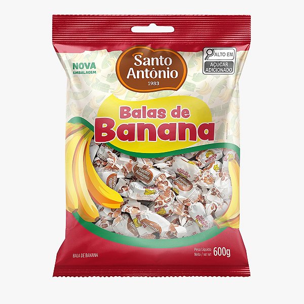 BALA DE BANANA PCT 600G