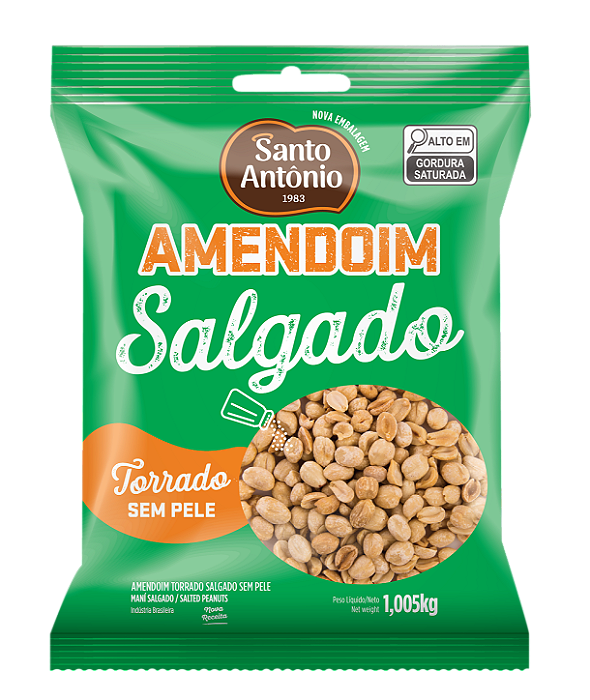 AMENDOIM SALGADO PCT 1,005KG