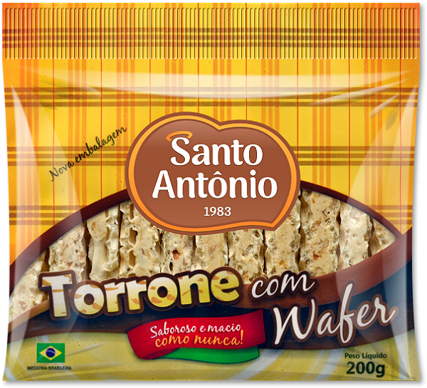 TORRONE C/WAFFER PCT 200G