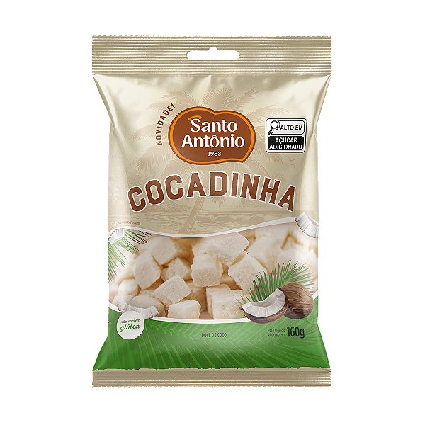 COCADINHA PEDAÇOS PCT 160G