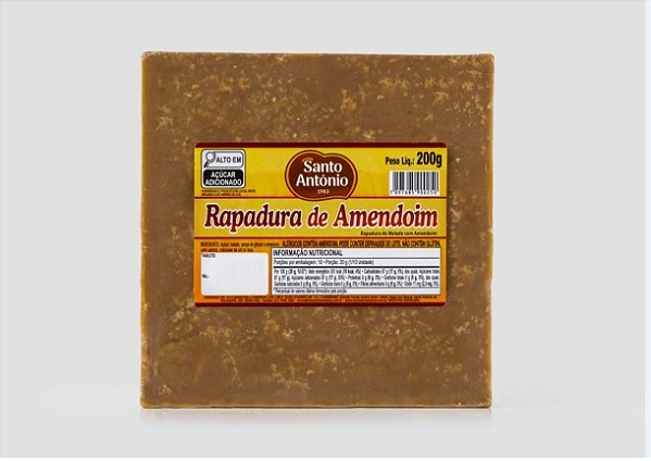 RAPADURA DE AMENDOIM 200G