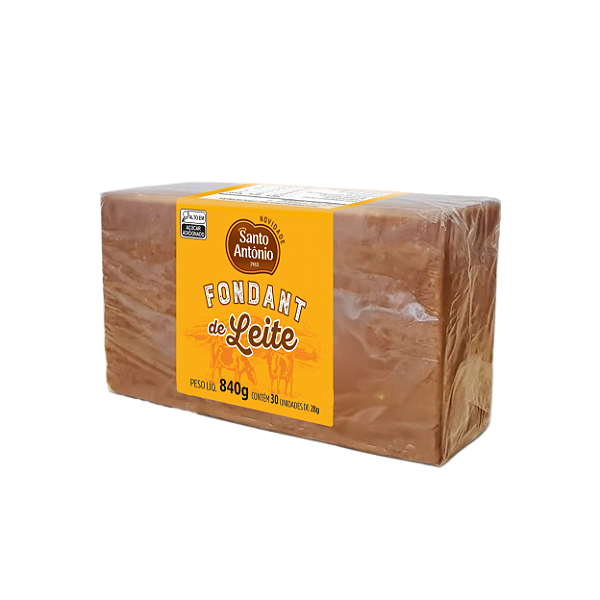 FONDANT DE LEITE PCT 840G 30UN X 28G