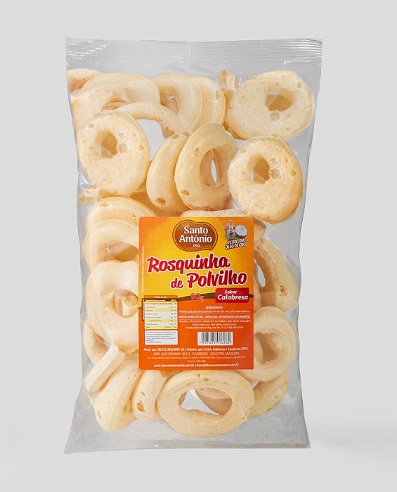 BISCOITO ROSQUINHA POLVILHO SABOR CALABRESA PCT 80G