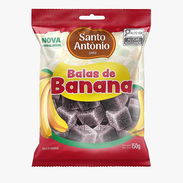BALA DE BANANA PCT 150G