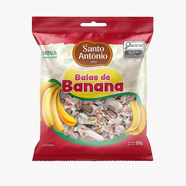 BALA DE BANANA PCT 300G