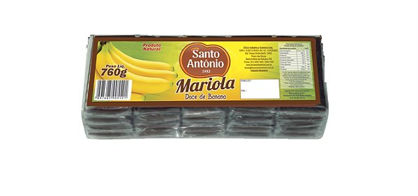 MARIOLA DOCE DE BANANA PCT 760G