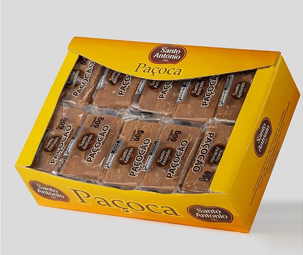 PAÇOCA DE AMENDOIM AO LEITE DISPLAY 1,2KG