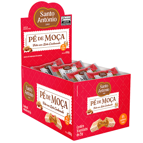 PÉ DE MOÇA DISPLAY 400G