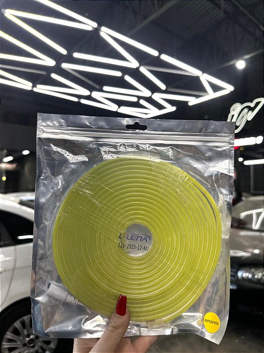 FITA DE LED NEON AMARELO 5 METROS