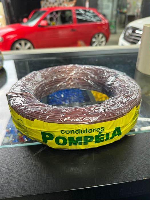 Rolo De Fio Pompeia Bipolar 2x0,30mm 100 Metros