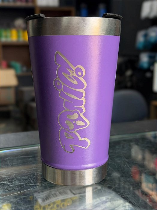 COPO TÉRMICO PANIC ROXO
