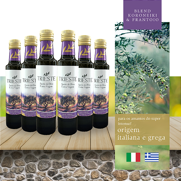 6x Azeites Blend Intenso - Koroneiki e Frantoio